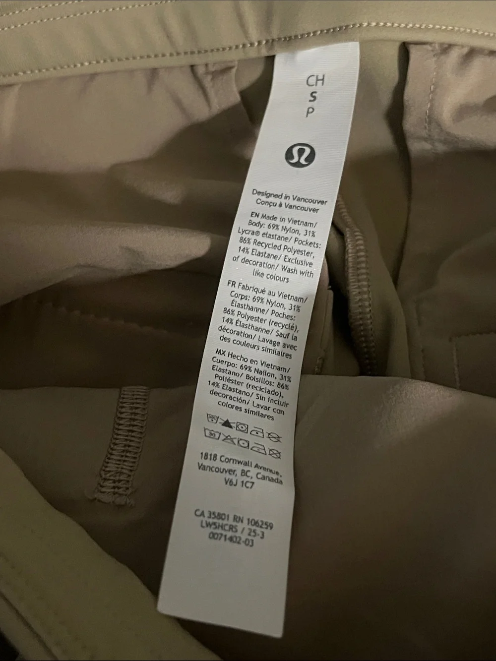 JY26 Lululemon Daydrift High Rise Trouser